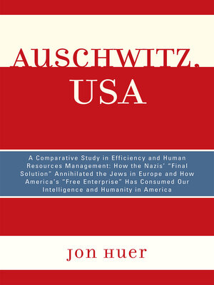cover image of Auschwitz, USA